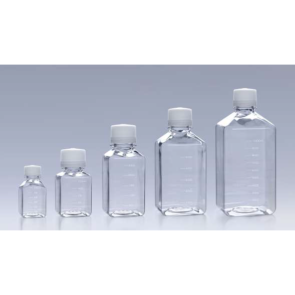 滅菌ボトル容器60mL×71個 滅菌メディアボトル